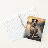 Carnet Dalmatien au bord d'un lac (Intérieur)