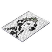 Carnet Dalmatien avec Tiara 2 (Côté gauche)