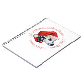 Carnet Dalmatien Joyeux Noël (Côté gauche)