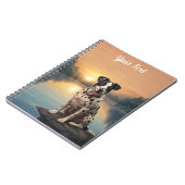 Carnet Dalmatien par lac (Côté gauche)