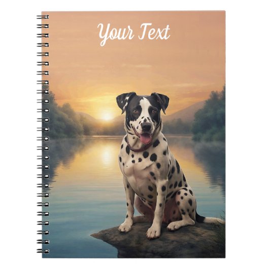 Carnet Dalmatien par lac (Devant)