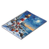 Carnet Dalmatien Phare de Noël Vacances (Côté gauche)