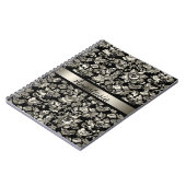 Carnet Damas d'argent tari (Côté gauche)