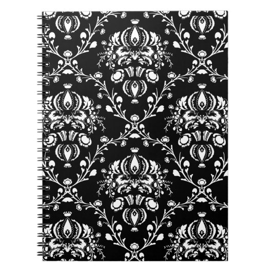 Carnet Damas noir et blanc (Devant)