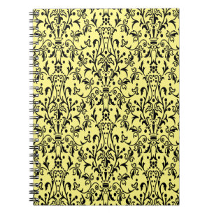 Carnet Damas noir et jaune