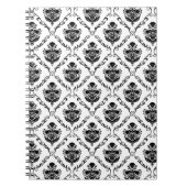 Carnet Damas noir traditionnel (Devant)