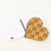 Carnet Damas Or Floral Doux (Intérieur)