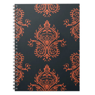 Carnet Damas orientales : motif vintage méditerranéen.