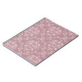 Carnet Damas violet et blanc (Côté gauche)