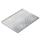 Carnet Damask brillant vintage (Côté gauche)