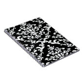 Carnet Damask Mod Bold Noir (Côté Droit)