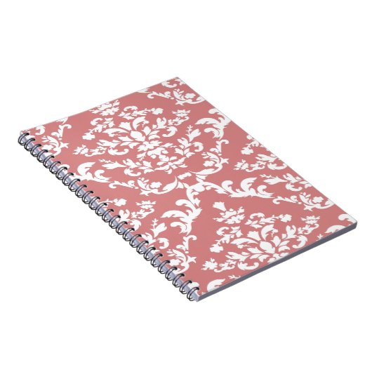Carnet Damask Modèle Gras Rose (Côté Droit)