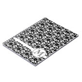 Carnet Damassé chic (Côté gauche)