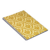 Carnet Damassé d'or (Côté Droit)