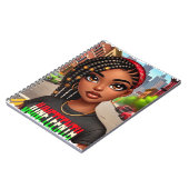 Carnet Dame de Black Pride (Côté gauche)