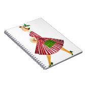 Carnet dame de noël (Côté Droit)