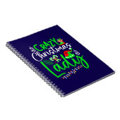 Carnet Dame de Noël folle-84653 (Côté Droit)