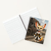 Carnet Dame Fennec Steampunk & Stagecoach (Intérieur)