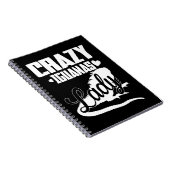 Carnet Dame folle d'Iguana (Côté Droit)
