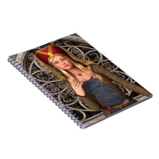 Carnet Dame médiévale (Côté Droit)