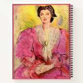 Carnet dame rose (Dos)