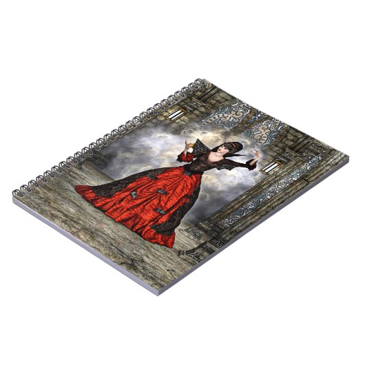 Carnet Dame Vamp (Côté gauche)