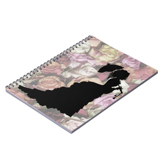 Carnet Dame victorienne (Côté gauche)