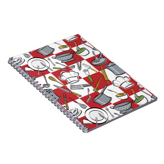 Carnet Damier d'outils de chefs (Côté Droit)