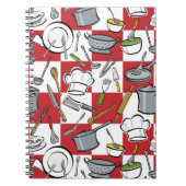 Carnet Damier d'outils de chefs (Devant)