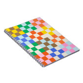 Carnet Damier Funky (Côté Droit)