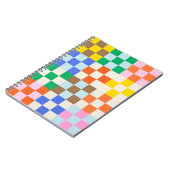 Carnet Damier Funky (Côté gauche)