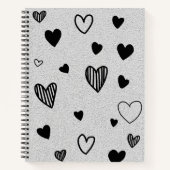 carnet d'amour monochrome (Devant)