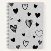 carnet d'amour monochrome (Devant)