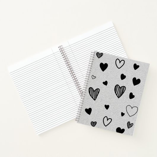 carnet d'amour monochrome (Intérieur)