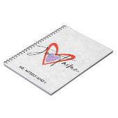 Carnet d'amour personnel, Gratitude minimaliste fr (Côté gauche)