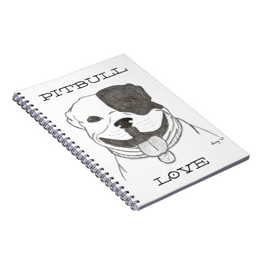 Carnet d'amour Pitbull (Côté Droit)