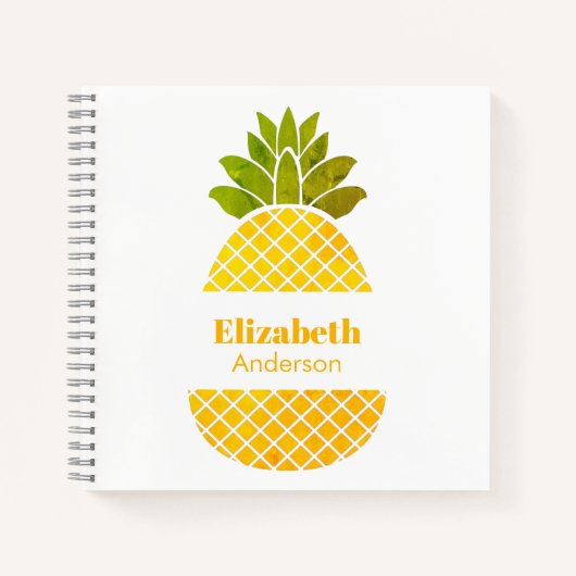 Carnet d'ananas (Devant)