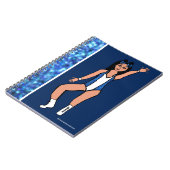 Carnet Dancer Blue Spark # 2 (Côté gauche)