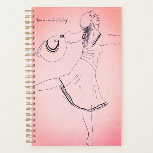 Carnet Dancer Planner (Devant)