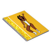 Carnet Dancer Yellow Spark (Côté Droit)