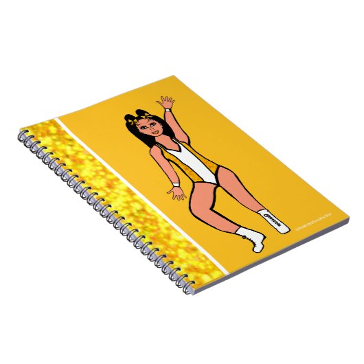 Carnet Dancer Yellow Spark #2 (Côté Droit)