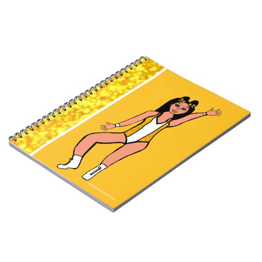 Carnet Dancer Yellow Spark #2 (Côté gauche)