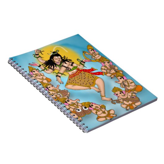 Carnet Dancing Shiva Notebook (Côté Droit)