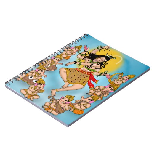 Carnet Dancing Shiva Notebook (Côté gauche)