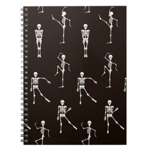 Carnet Dancing Skeletons : Arrière - plan Quirky sans Sea