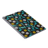 Carnet Dandelion de printemps Fleurs et design Feuille (Côté Droit)
