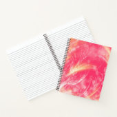 Carnet Dandelions et lucioles rose Abstraits (Intérieur)