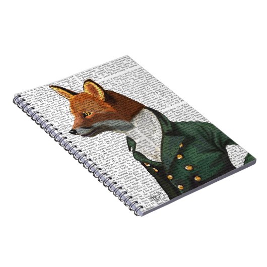 Carnet Dandy Fox Portrait (Côté Droit)