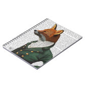 Carnet Dandy Fox Portrait (Côté gauche)