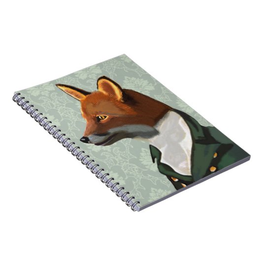 Carnet Dandy Fox Portrait 2 (Côté Droit)